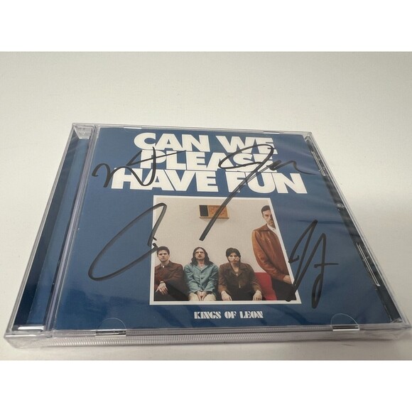 Kings Of Leon - Can We Please Have Fun Signed Autographed Music CD - Picture 3 of 8